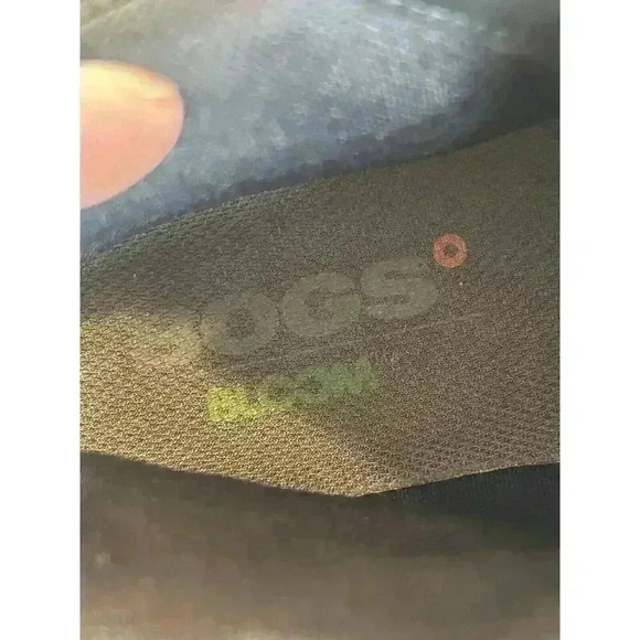 Bogs Sandstone Knit Mid TR Women's 9 Black Purple Composite Safety Toe Work Boot - Picture 12 of 12